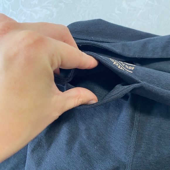 Outdoor Voices Warmup 7/8 Legging Charcoal Grey Women’s Small Waist Pocket Yoga - Picture 6 of 12